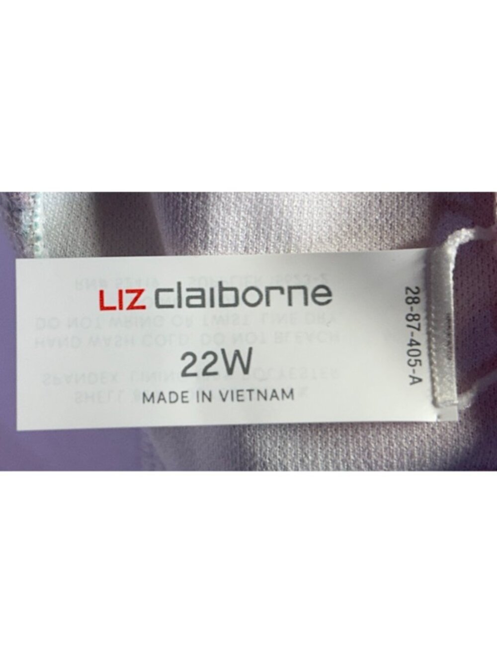 Liz Claiborne Size 22W Swim Dress With Ruched Bust & Adjustable Straps Floral - Picture 9 of 10
